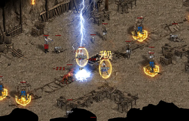 作为老玩家新手优先选法师或道士冰雪环境里清怪效率高